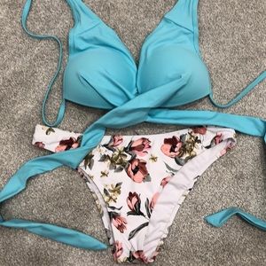 Cute crisscross bikini